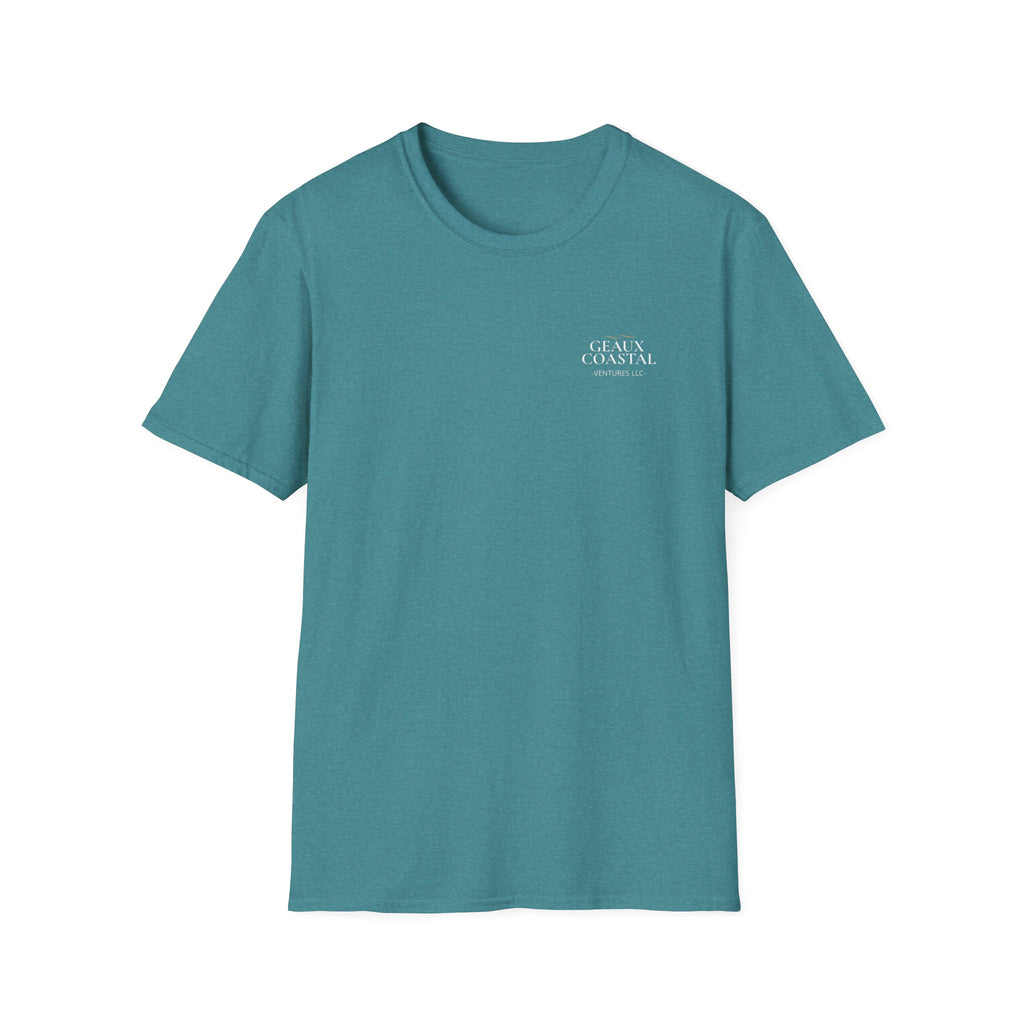 Men and Women - Soft Relaxed Tee- God why he's been leading you through deep waters