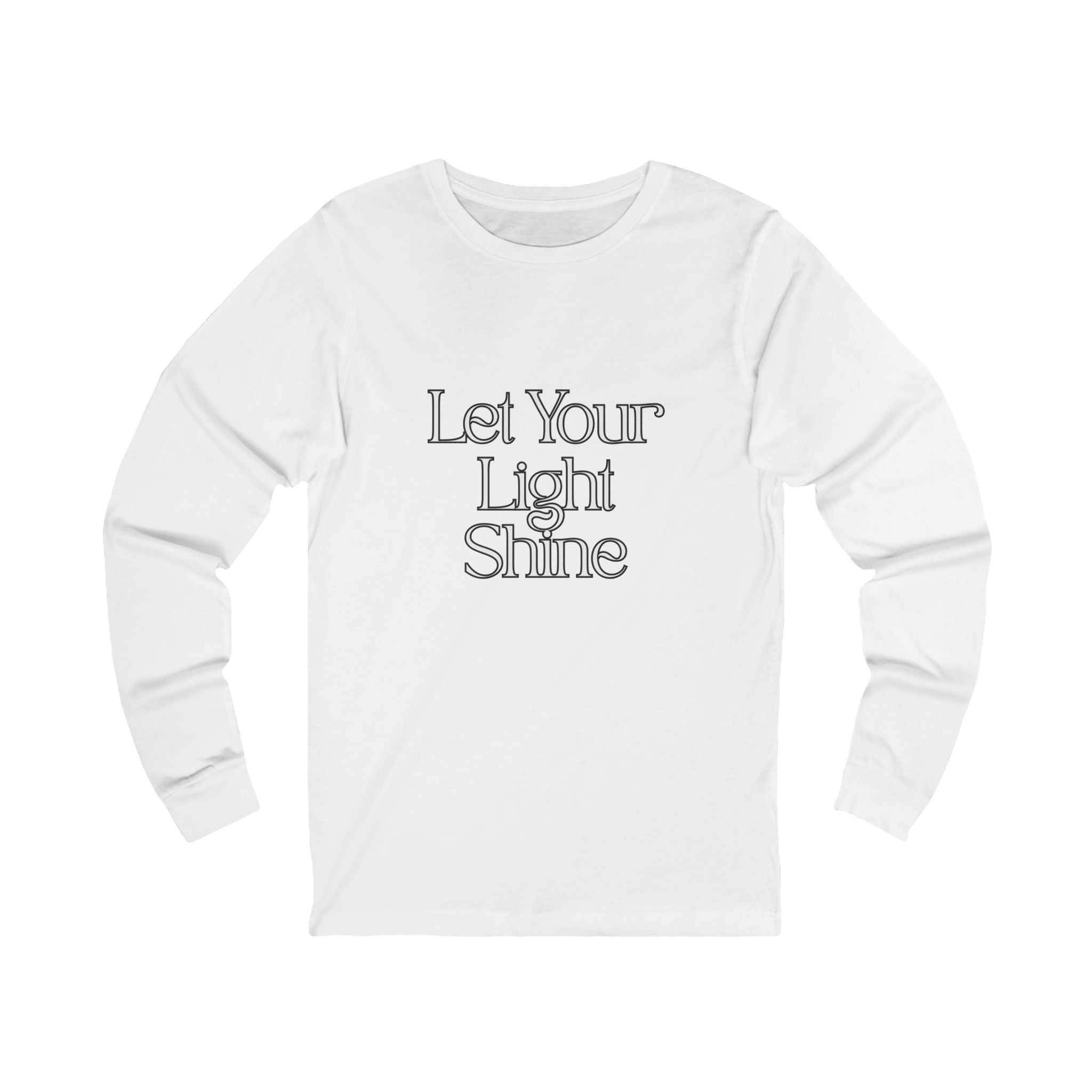 Men or Women's Jersey Long Sleeve Tee