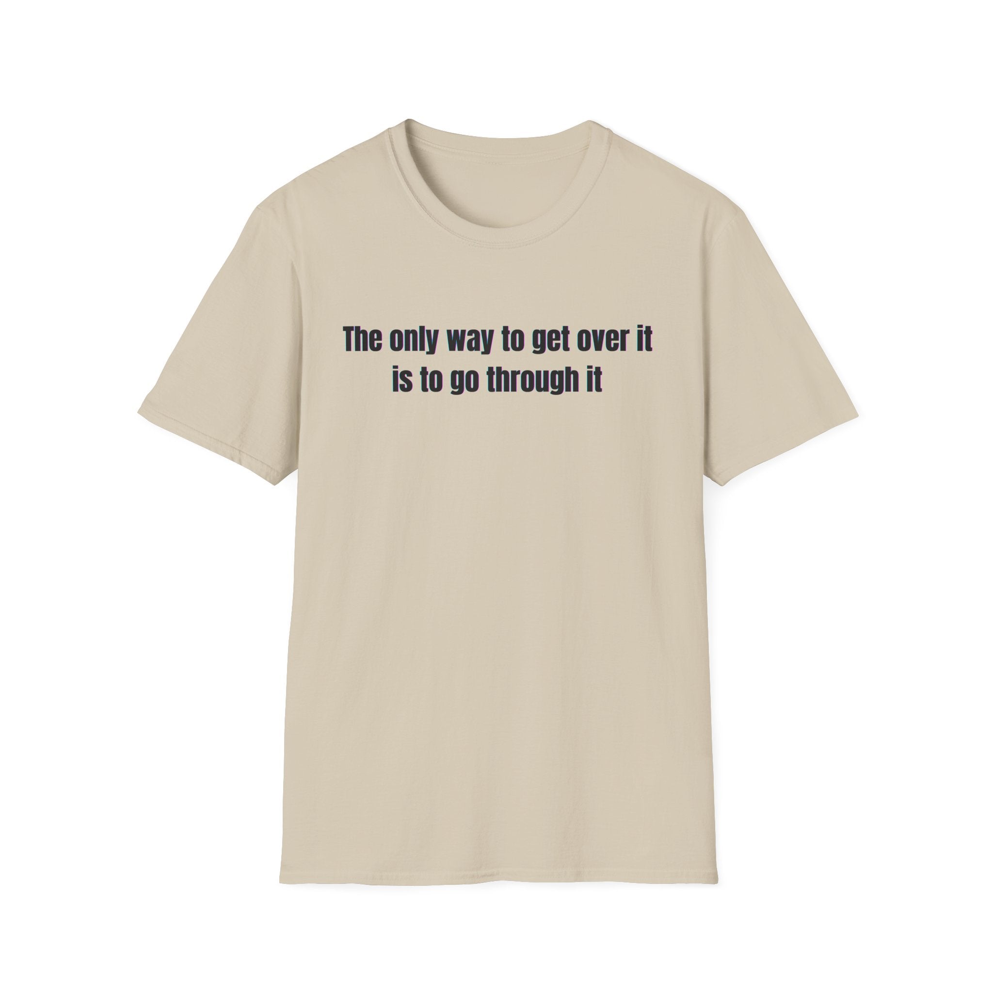 Soft Relaxed Cotton Tee - Men and Women - Going through it
