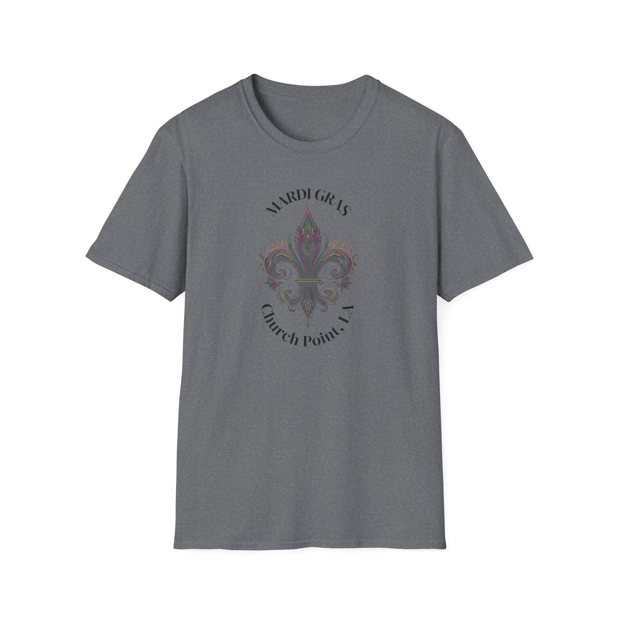 Relaxed Tee Men and Women Mardi Gras Church Point