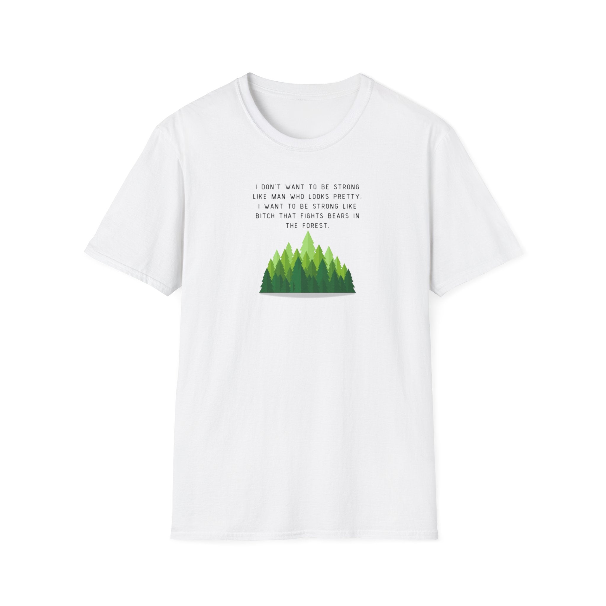 Women's Soft Relaxed Tee - Strong Women - bear