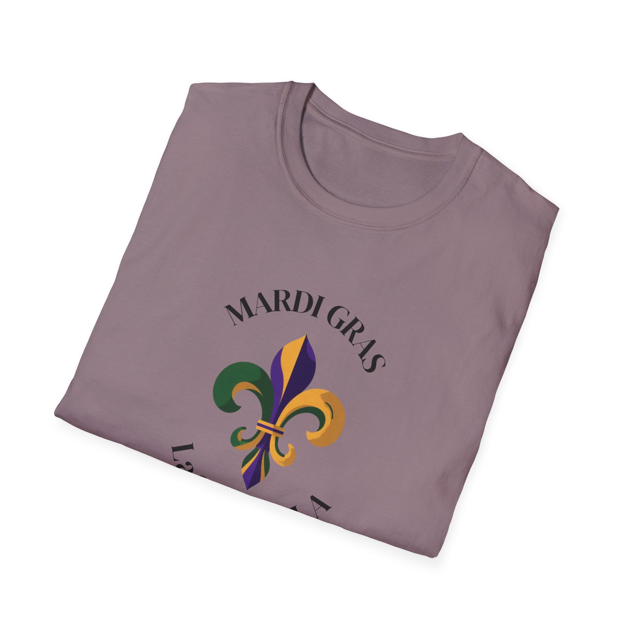 Relaxed Tee Men and Women  Mardi Gras Lafayette La