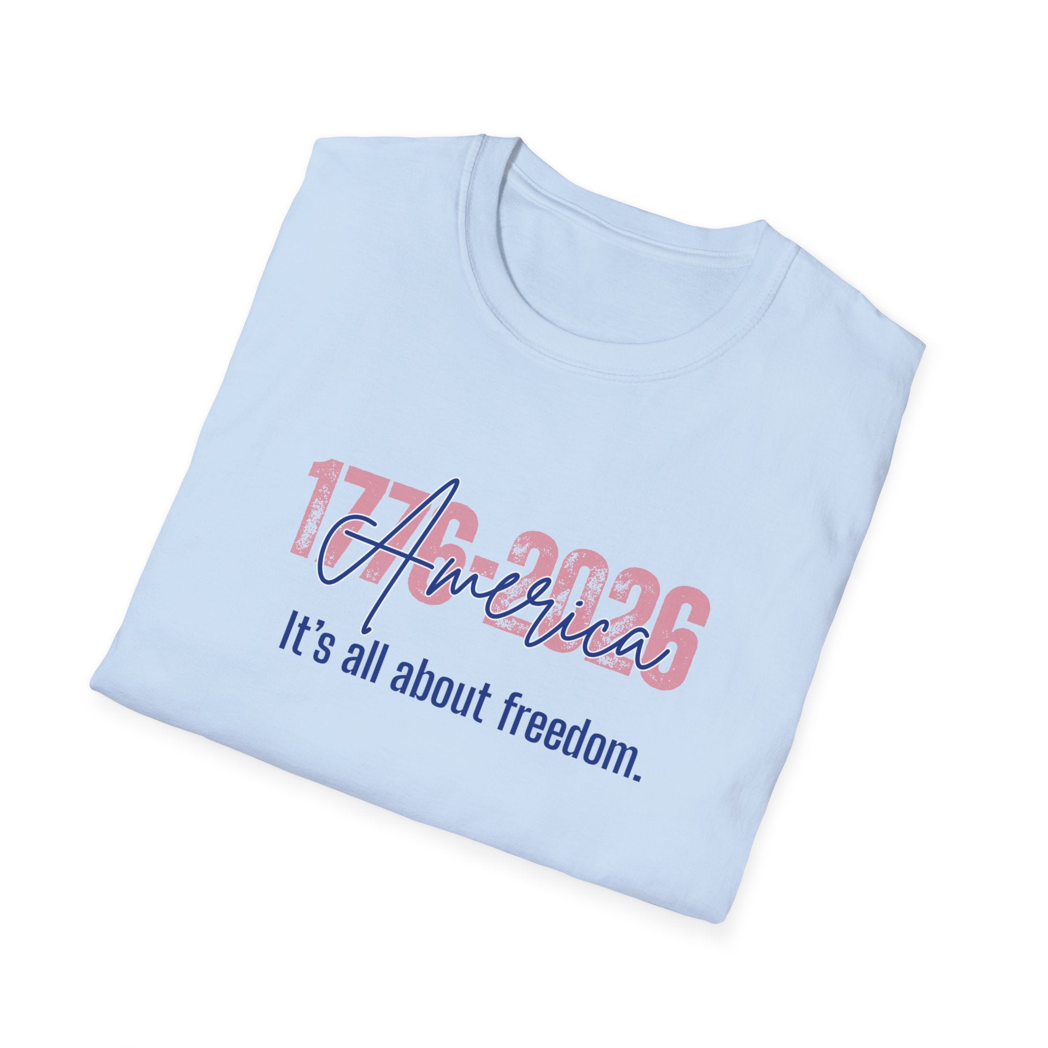 Relaxed Soft Tee Men & Women Its all about freedom