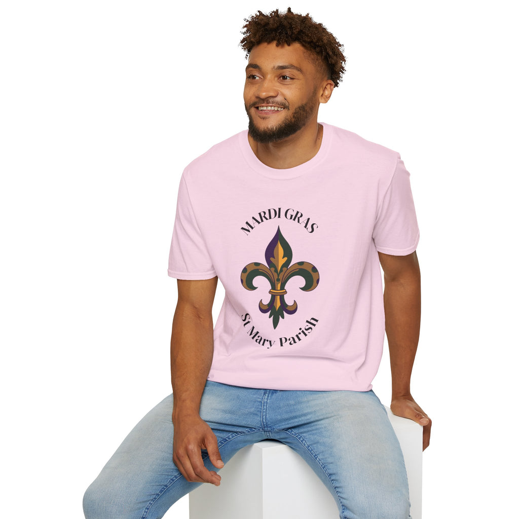 Relaxed Tee Men and Women- Mardi Gras St Mary Parish
