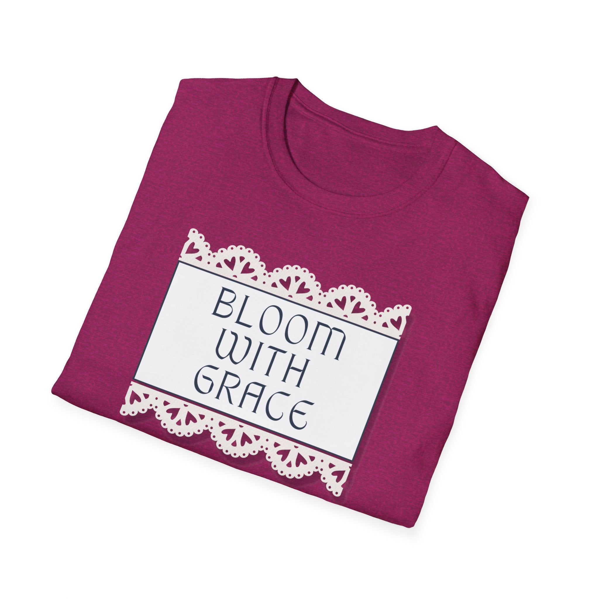 Women's Soft Relaxed Tee -  Bloom with Grace