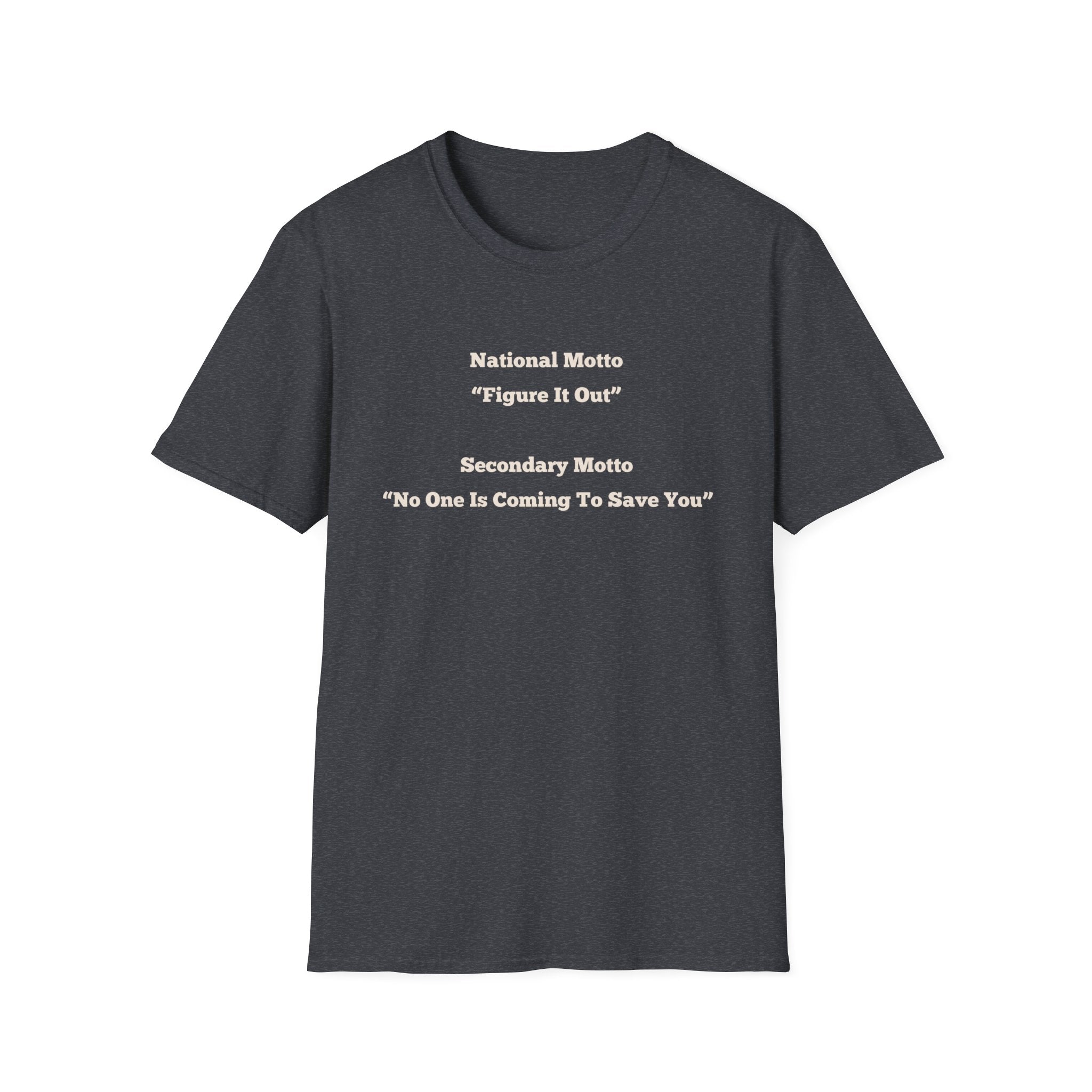 Men's Relaxed Tee - Motto Figure it Out