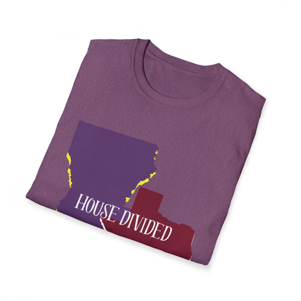 Soft Tee "House Divided"  Men & Women "LSU" "Aggies"