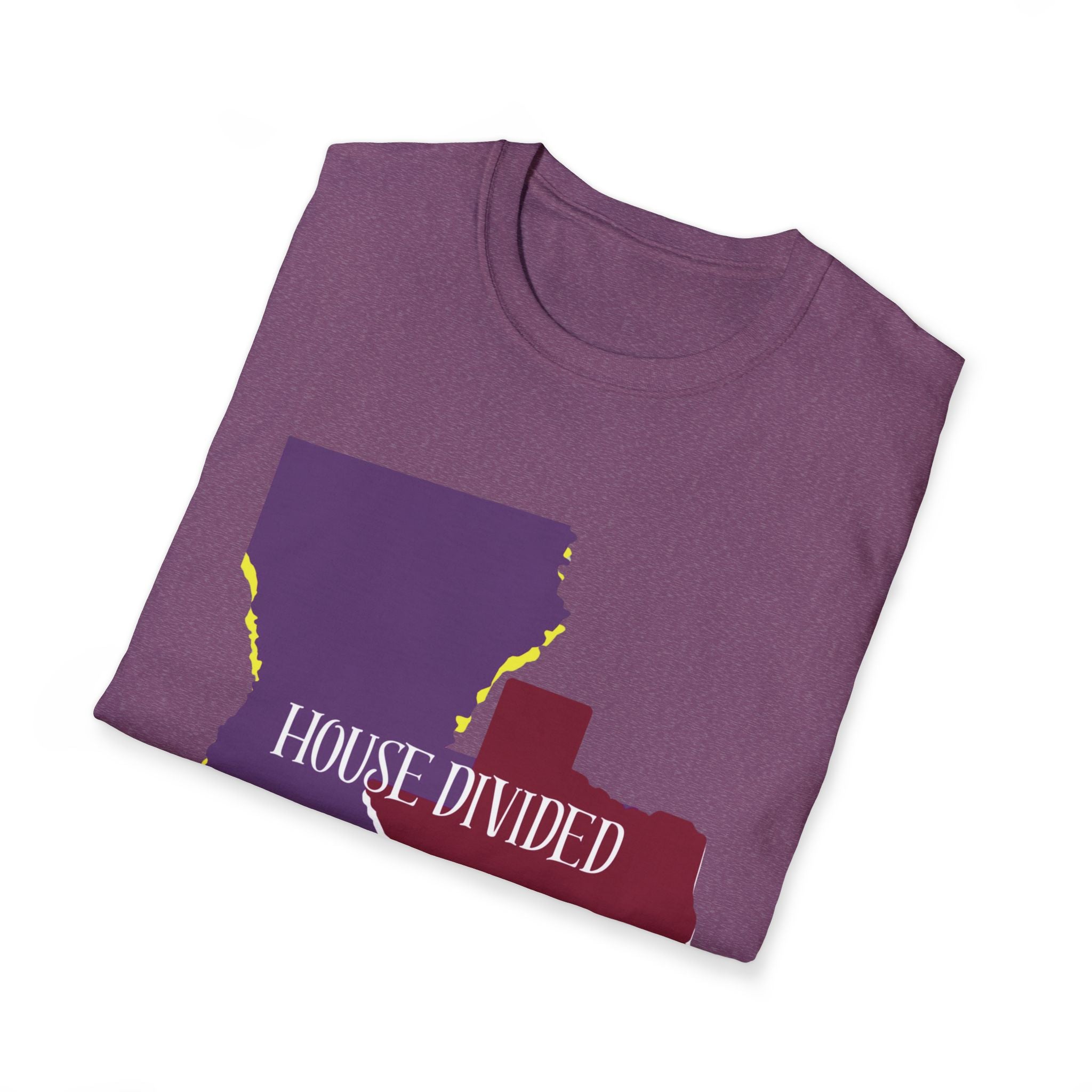 Soft Tee "House Divided"  Men & Women "LSU" "Aggies"