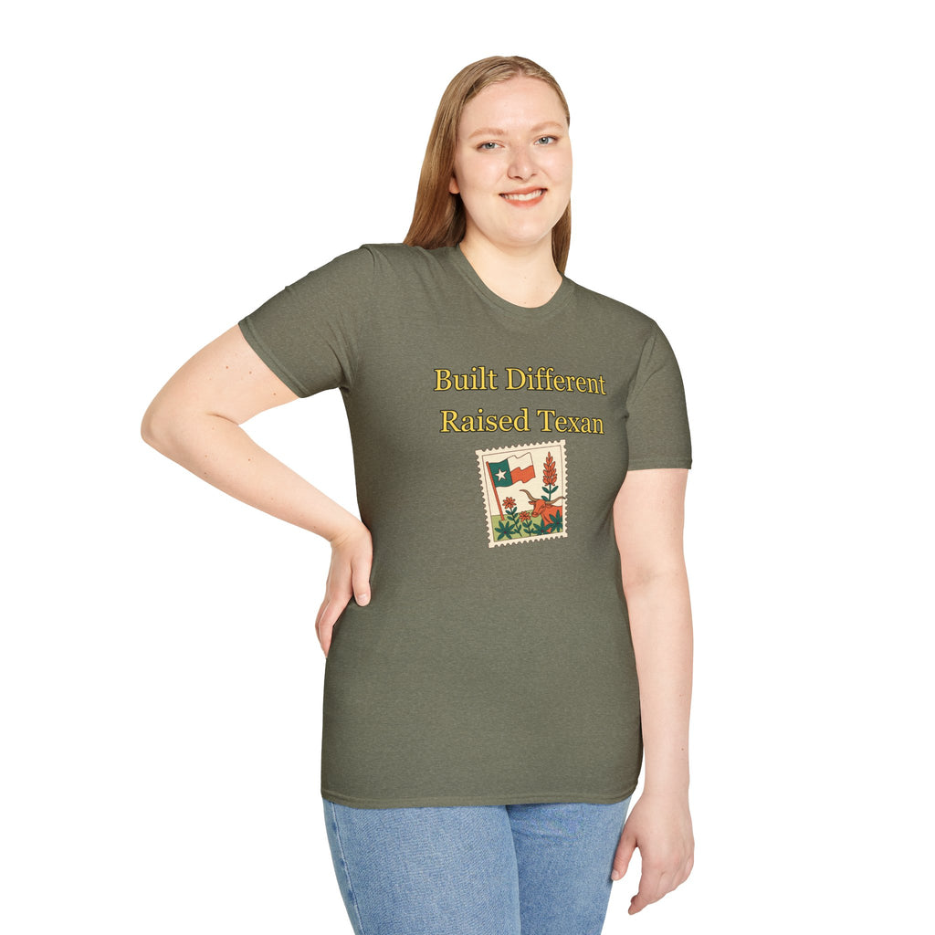 Ladies Relaxed T Shirt - Raised Different Texan