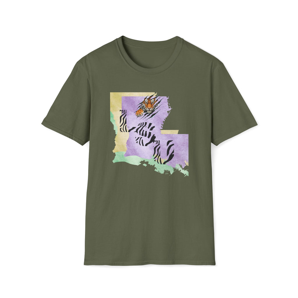 Mens Soft and Relaxed T Shirt - LSU Tigers