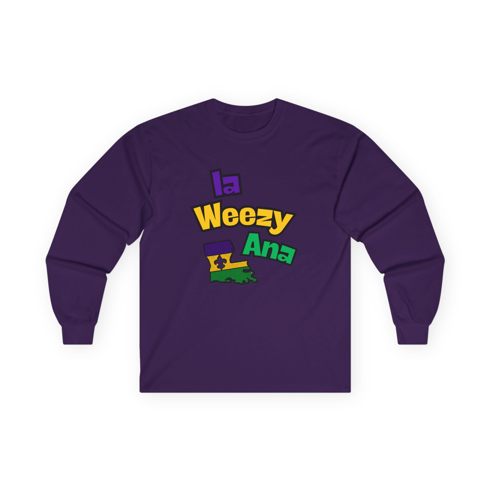 Relaxed  (Men & Women) Ultra Cotton Long Sleeve Tee - La Weezy Ana
