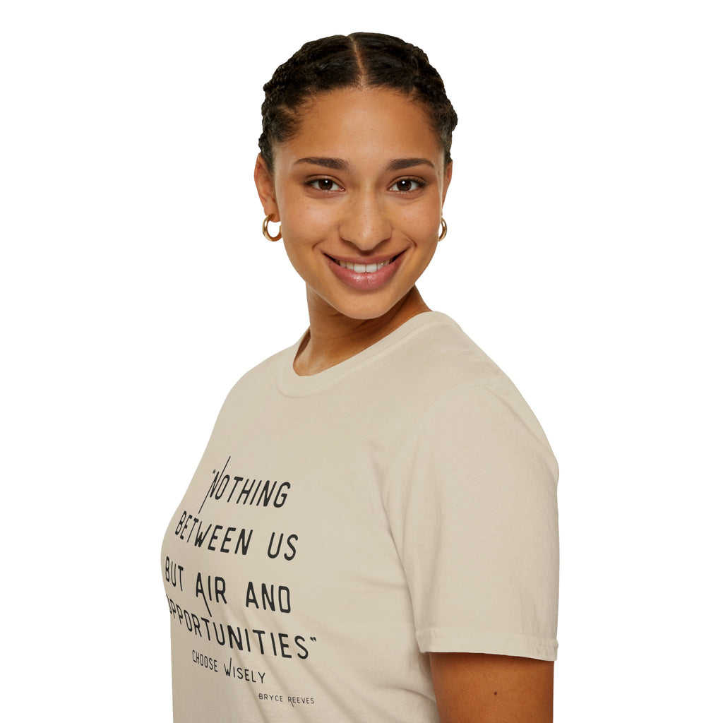 Softstyle T-Shirt  "Air & Opportunities"  Men & Women