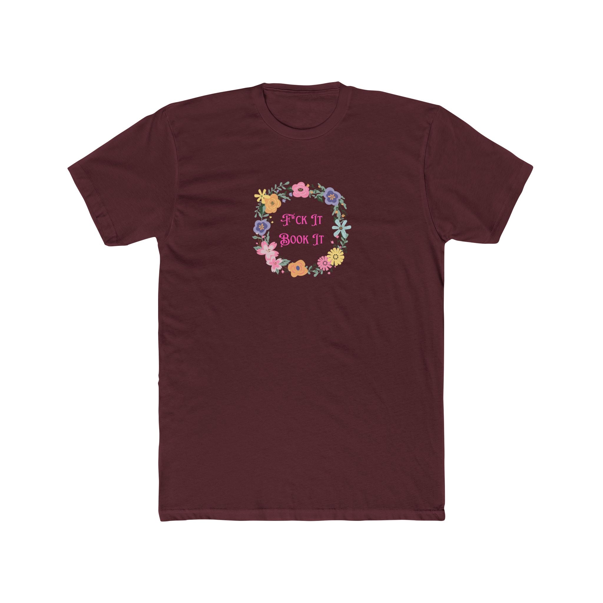 Woman Soft Relaxed T Shirt - F*ck it Book It