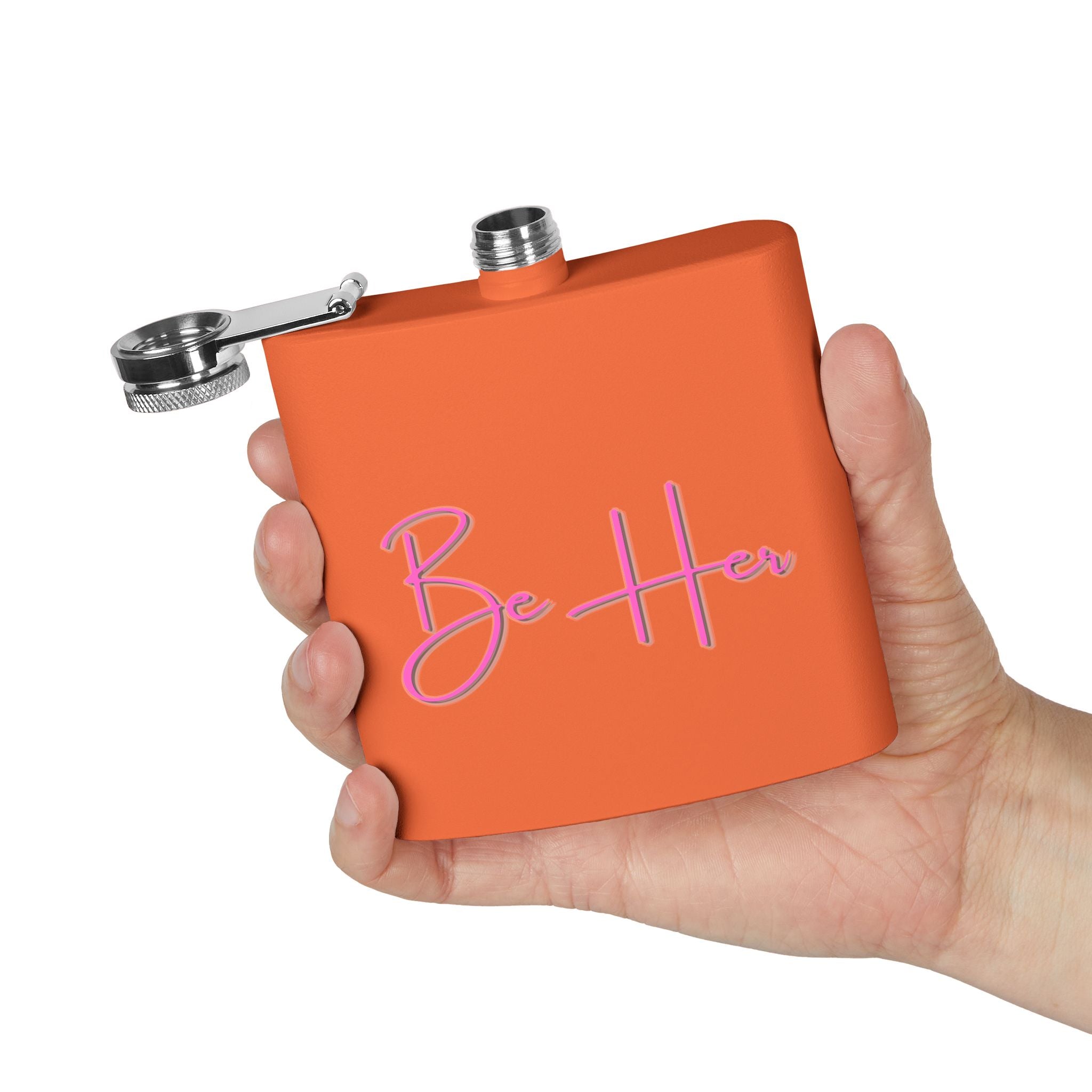 Stainless Steel Flask, 6oz - Be Her