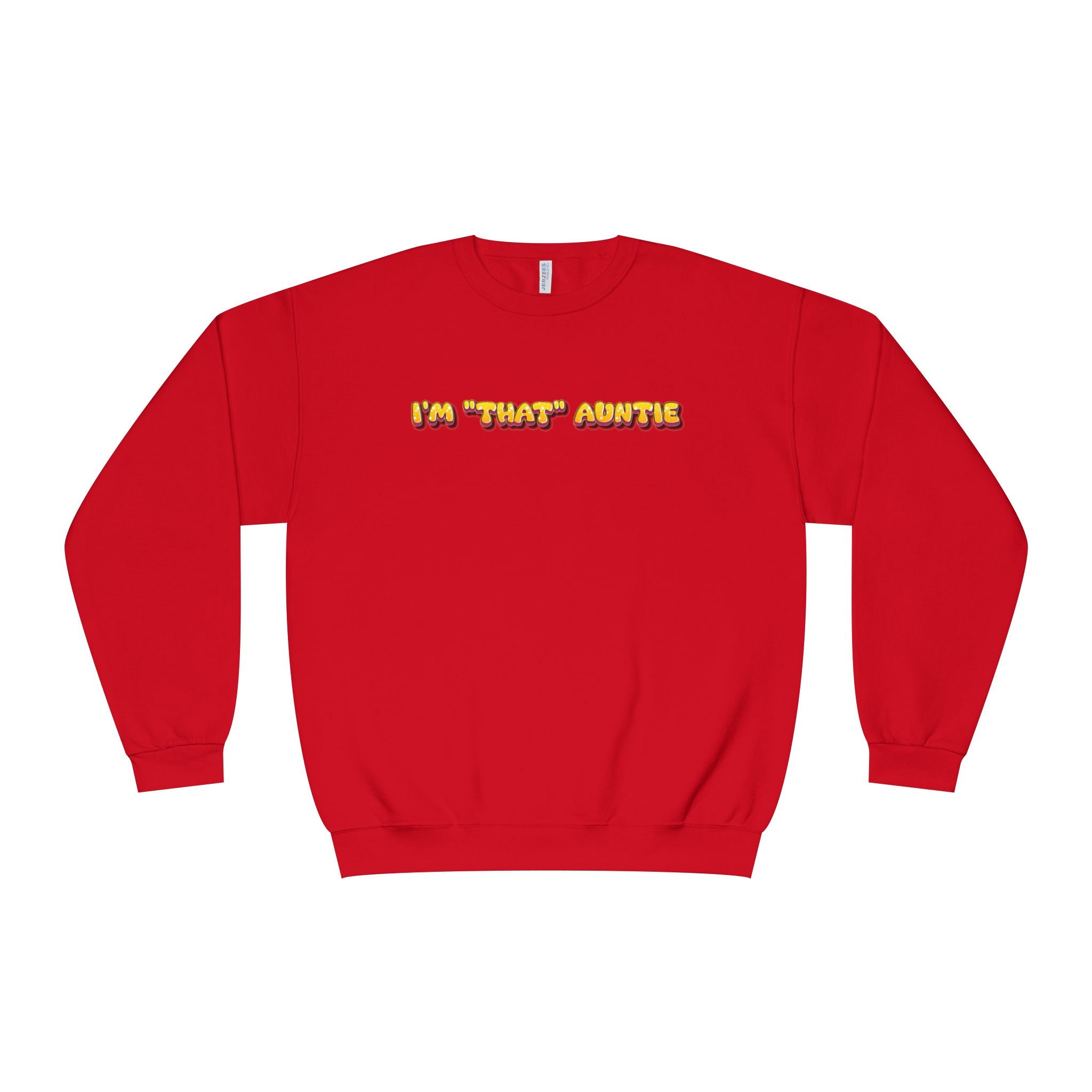 Lightweight Women's Sweatshirt - Im That Auntie Colorful