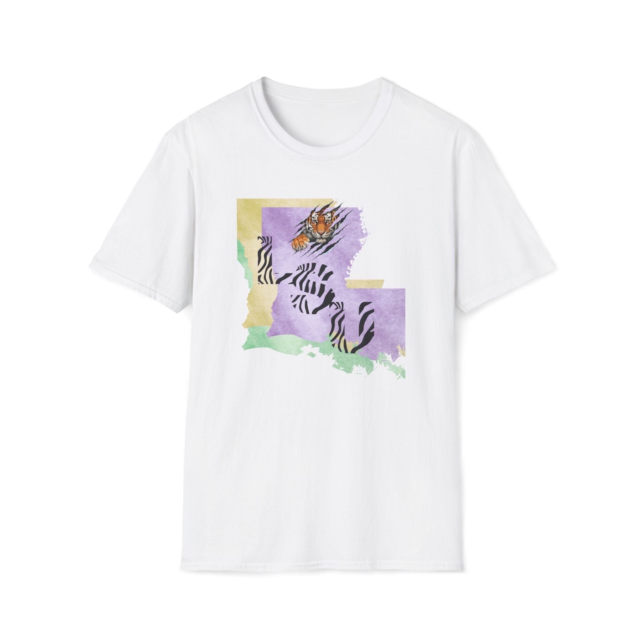 Mens Soft and Relaxed T Shirt - LSU Tigers
