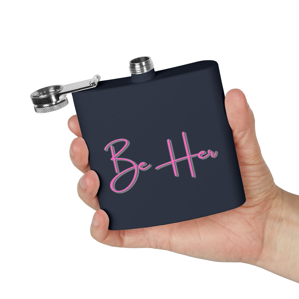 Stainless Steel Flask, 6oz - Be Her