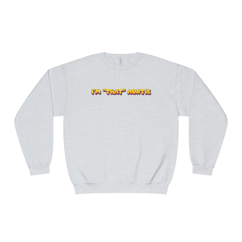 Lightweight Women's Sweatshirt - Im That Auntie Colorful