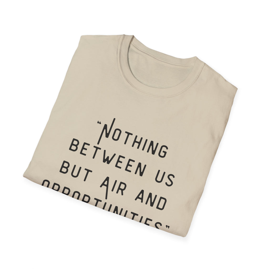 Softstyle T-Shirt  "Air & Opportunities"  Men & Women