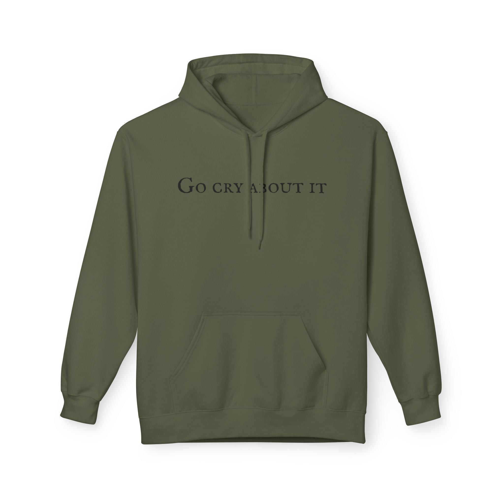 Men's Midweight Softstyle Fleece Hoodie - Go Cry About  It