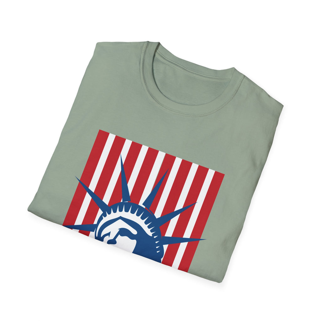 Relaxed Tee for Men & Women- Statue of Liberty