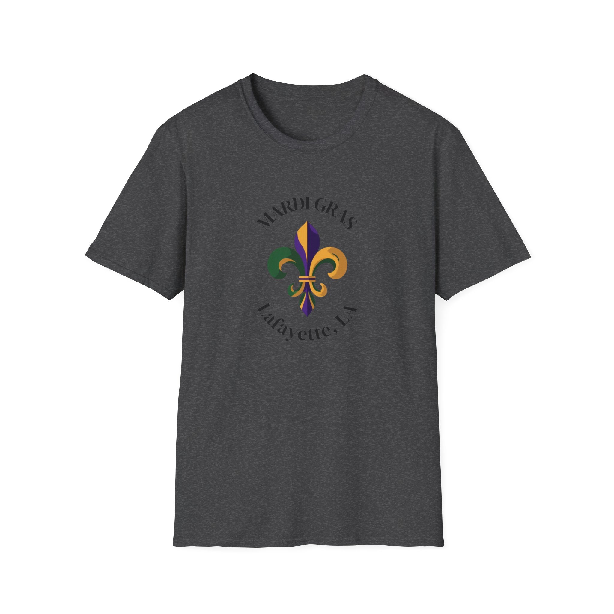 Relaxed Tee Men and Women  Mardi Gras Lafayette La