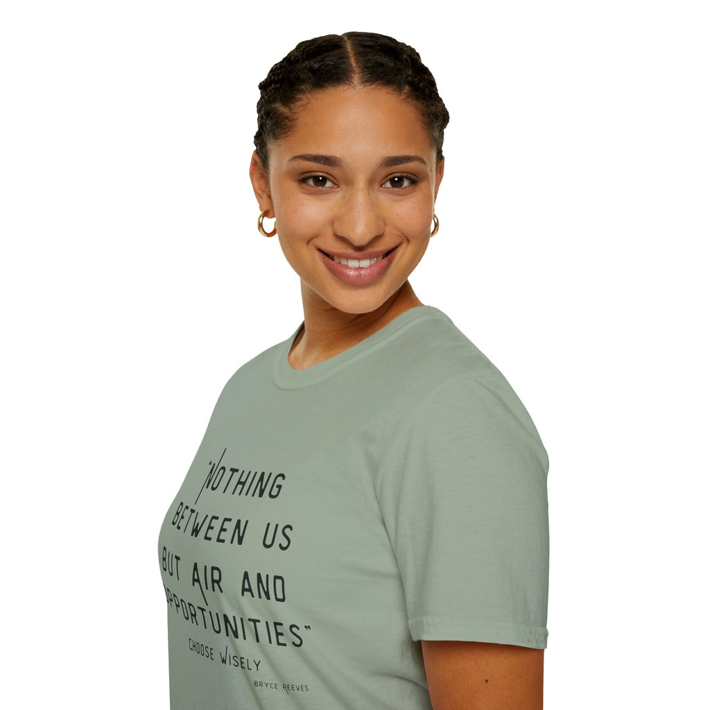 Softstyle T-Shirt  "Air & Opportunities"  Men & Women