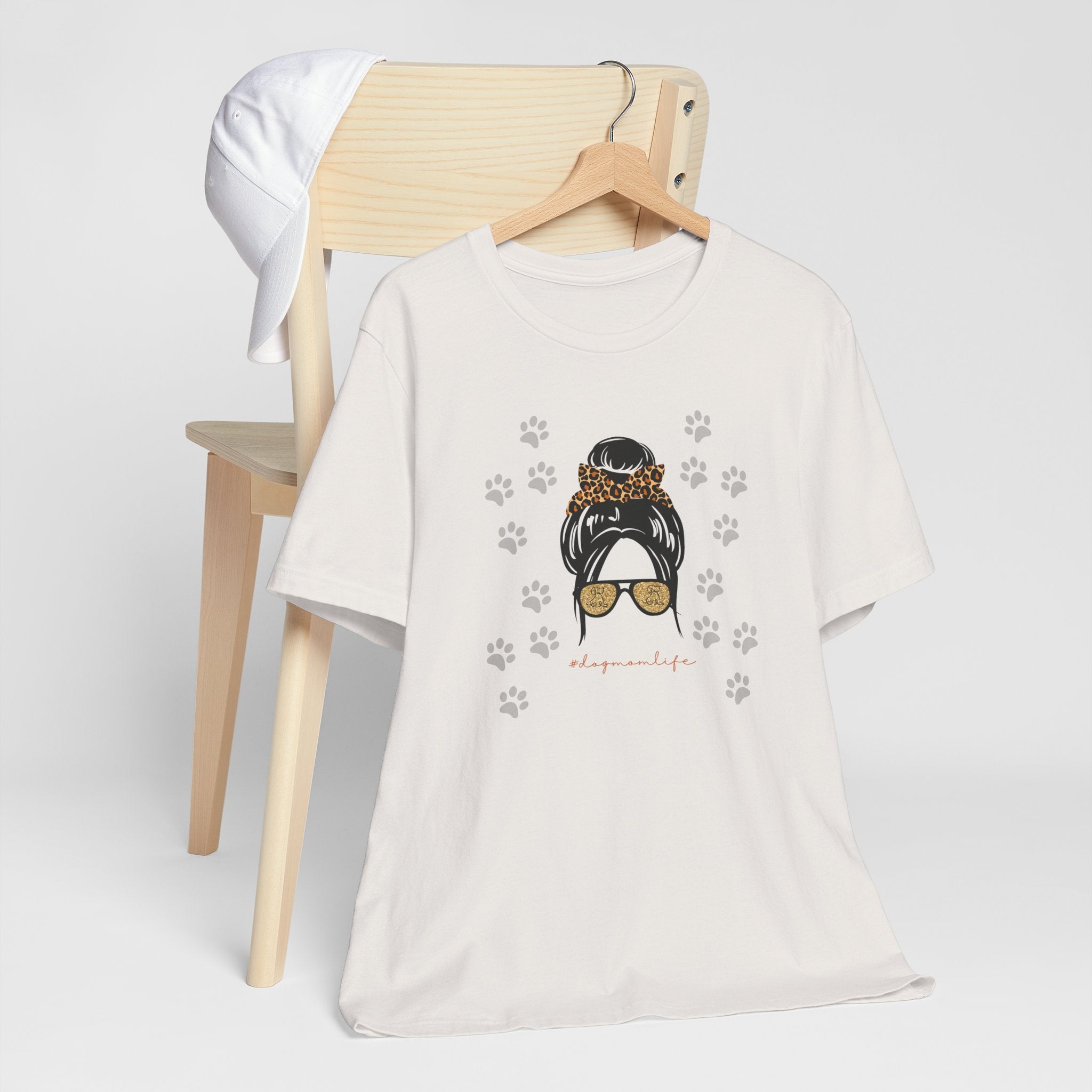 Ladies Relaxed Soft Tee Dog Mom life
