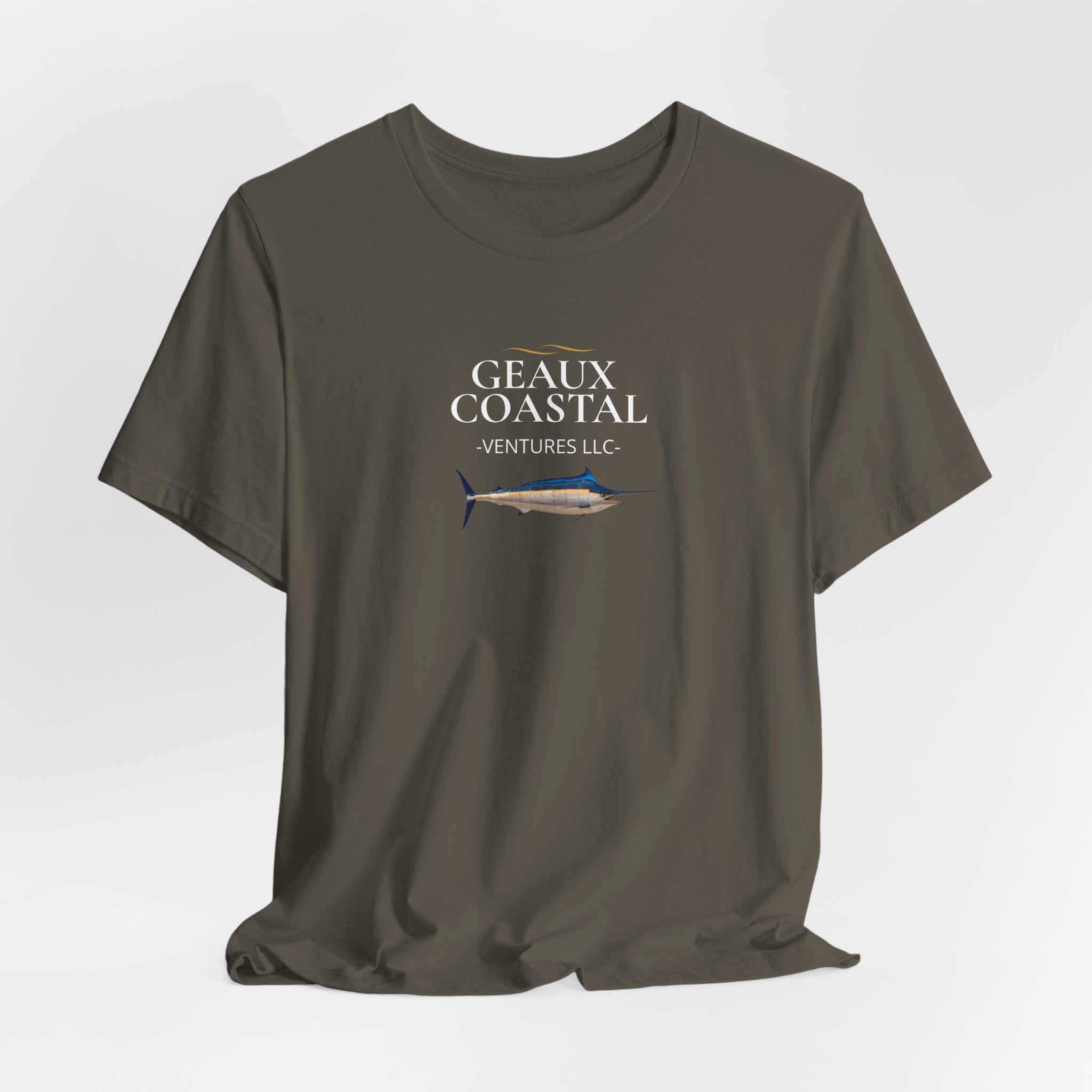 Men's Soft Relaxed Tee - Geaux Costal Marlin