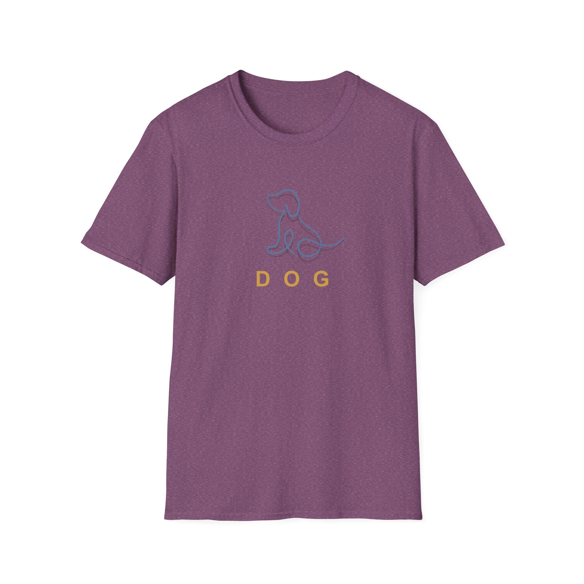 Men and Women Dog Soft Relaxed T Shirt