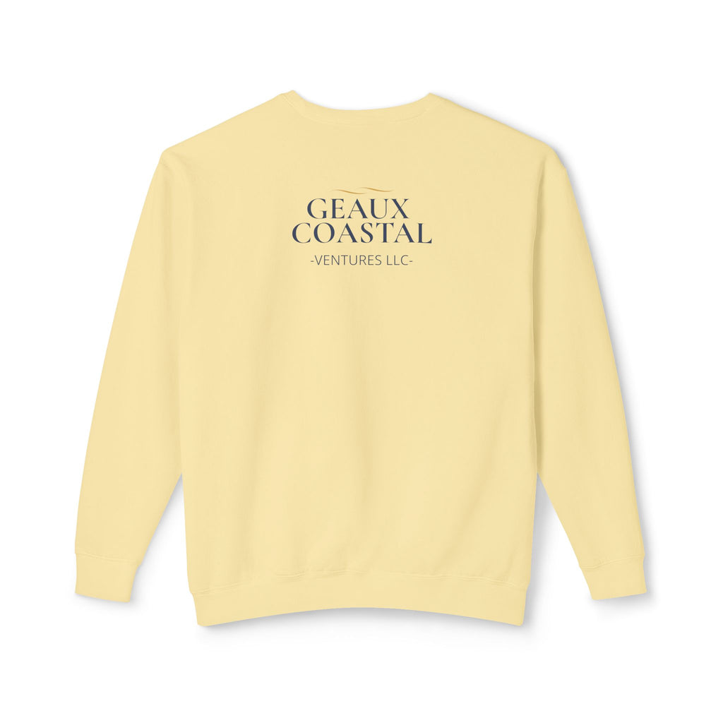 Ladies Lightweight Crewneck Sweatshirt - It's fine but Jesus will know