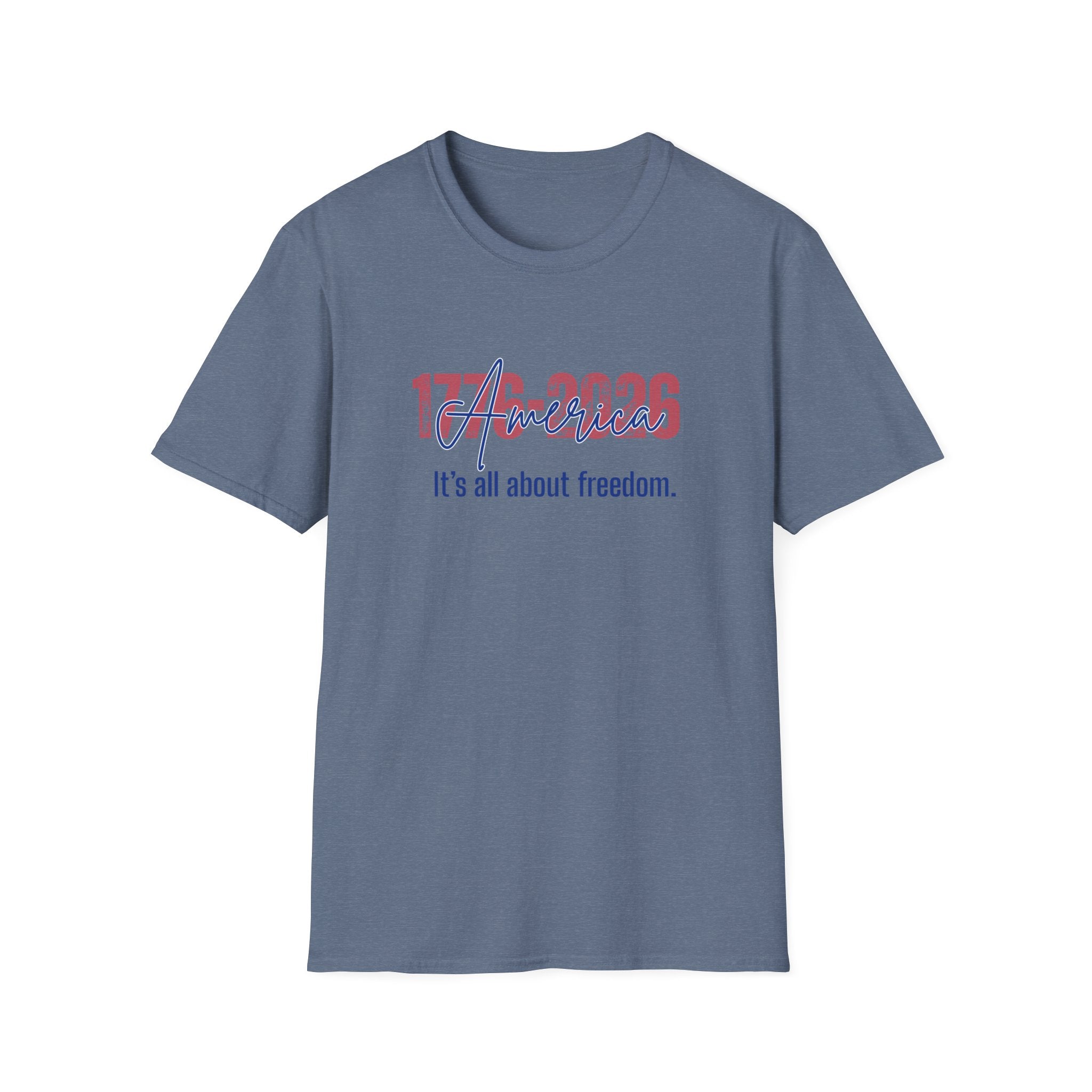 Relaxed Soft Tee Men & Women Its all about freedom