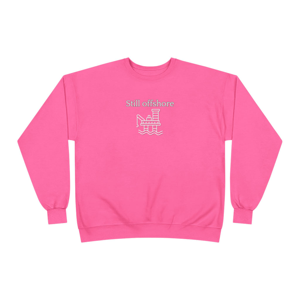 Relaxed Soft Ladies Sweatshirt - He's Offshore - oilfield