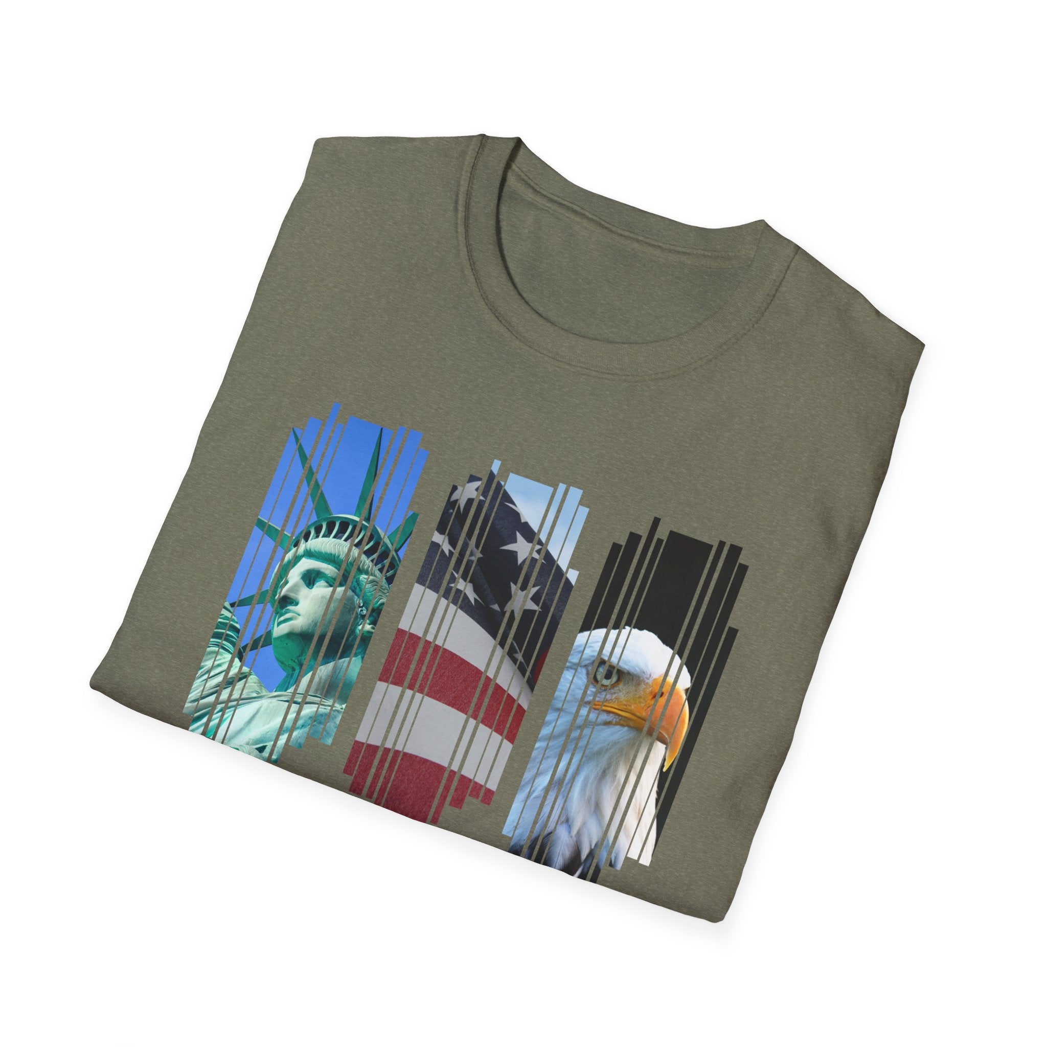 Relaxed Soft Tee - Men and Women - America