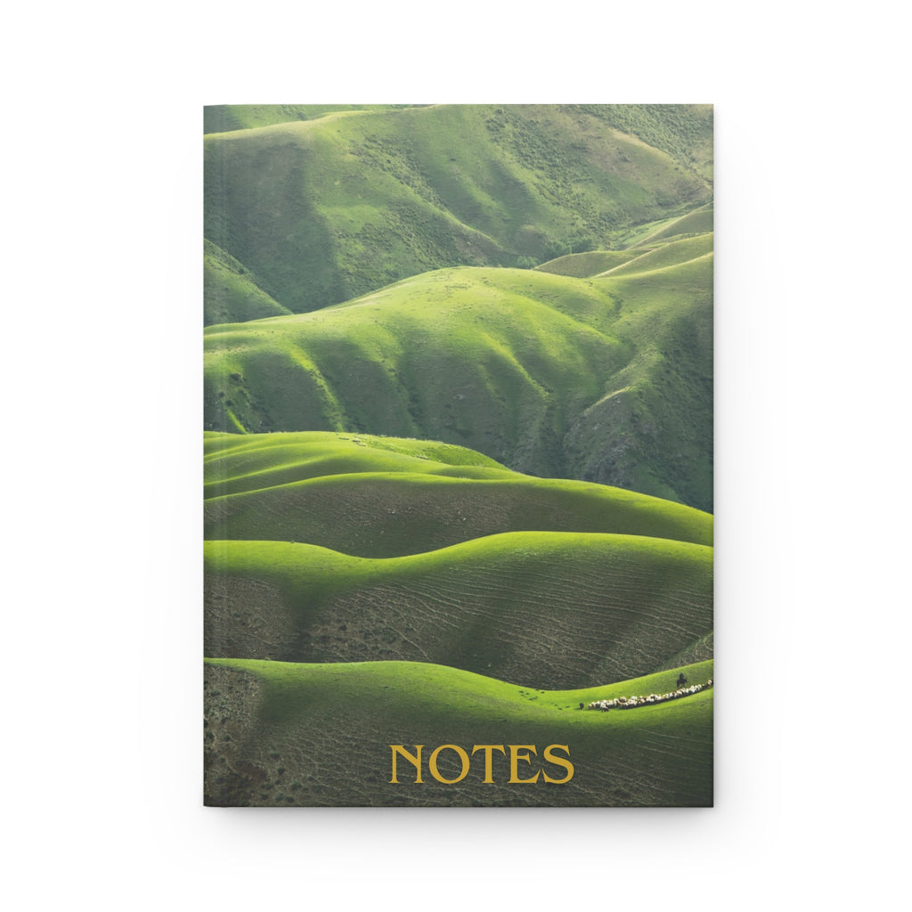 Hardcover Journal Matte - Field (Green) Notes