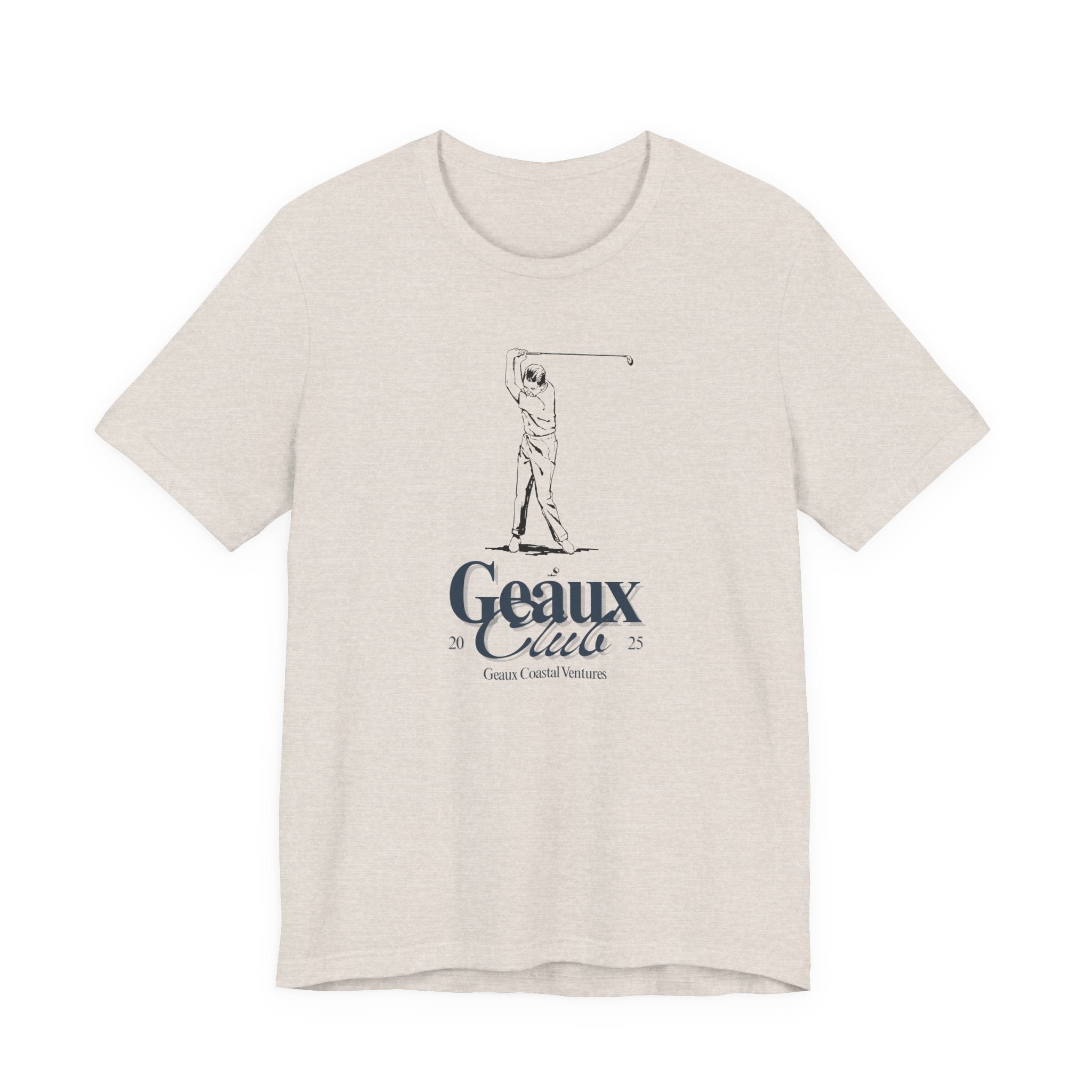 Men's Short Sleeve Tee - "Golf" "Geaux"