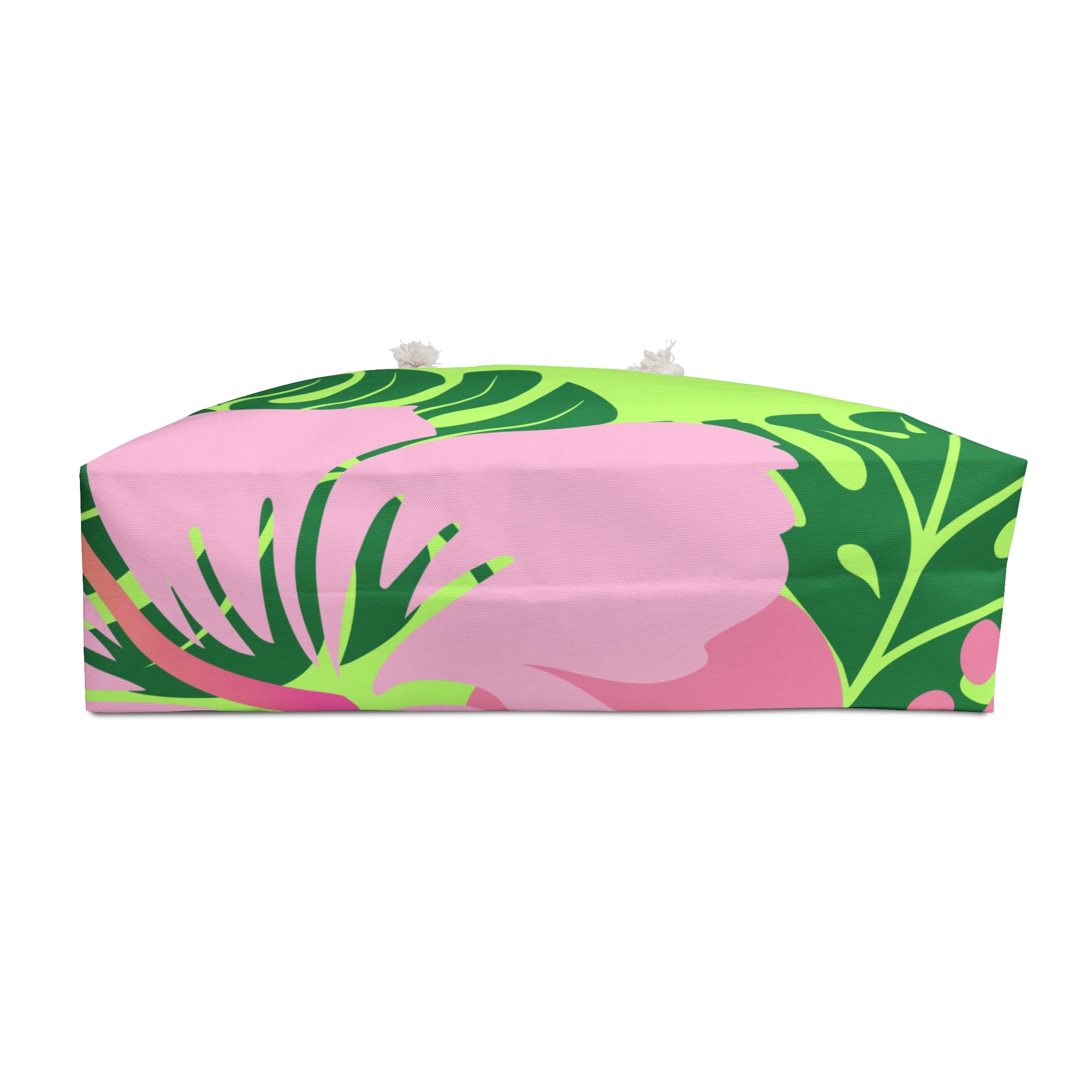 Weekender Bag - Tropical Green and Pink