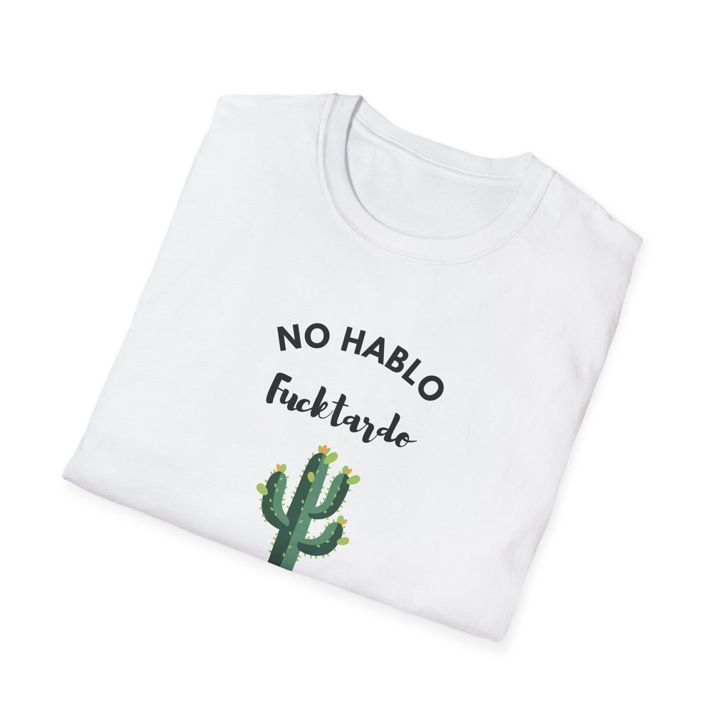 Relaxed Tee - Men & Women - No Hablo with 1 Cactus