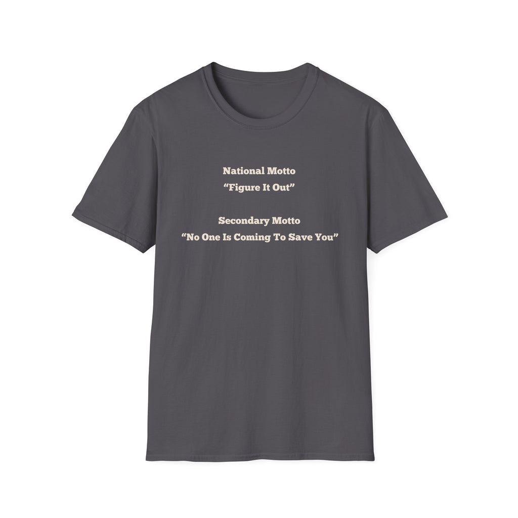 Men's Relaxed Tee - Motto Figure it Out