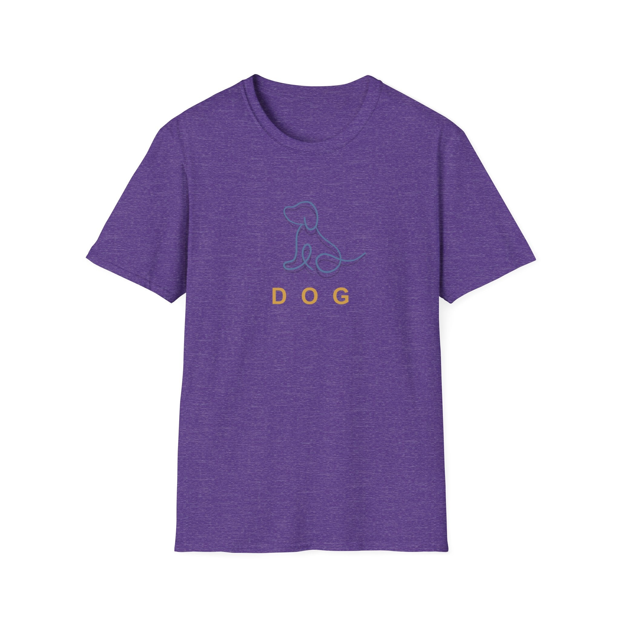 Men and Women Dog Soft Relaxed T Shirt