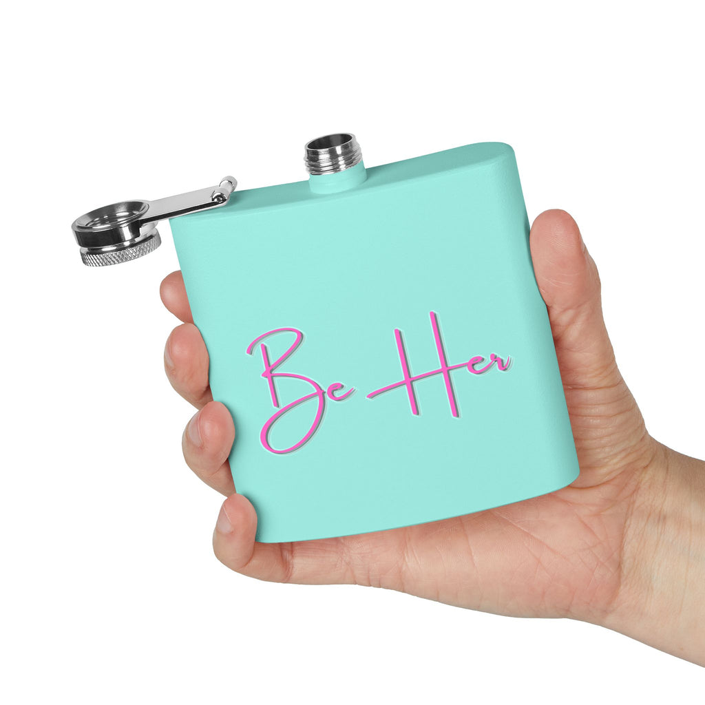 Stainless Steel Flask, 6oz - Be Her