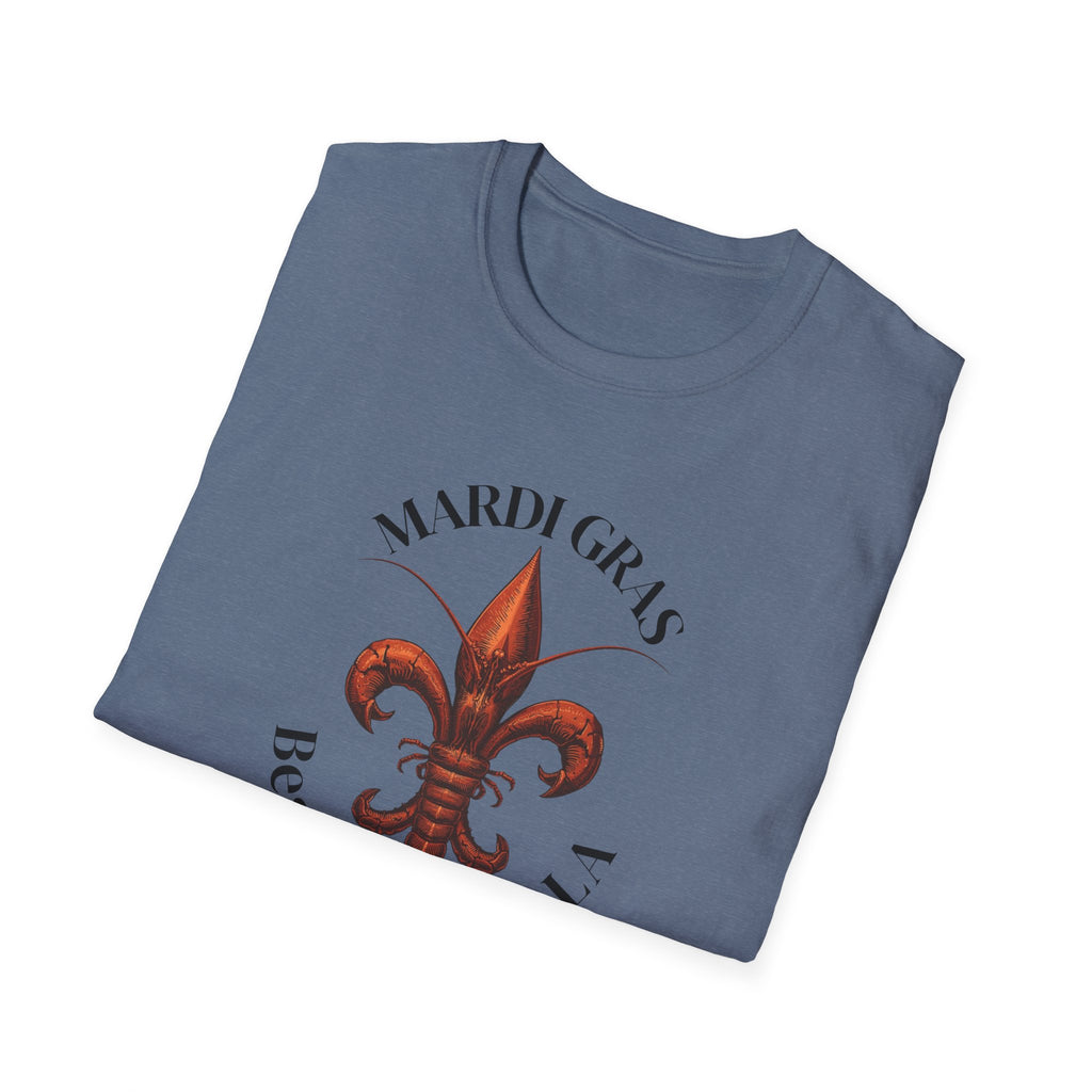 relaxed mens tee - beaux bridge mardi gras