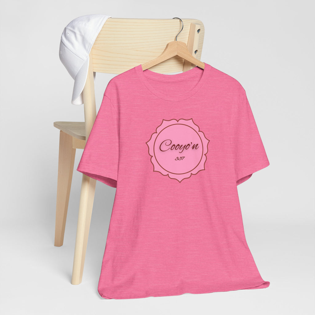 Ladie Soft Tee Perfect Fit - Couy'on in Pink 337