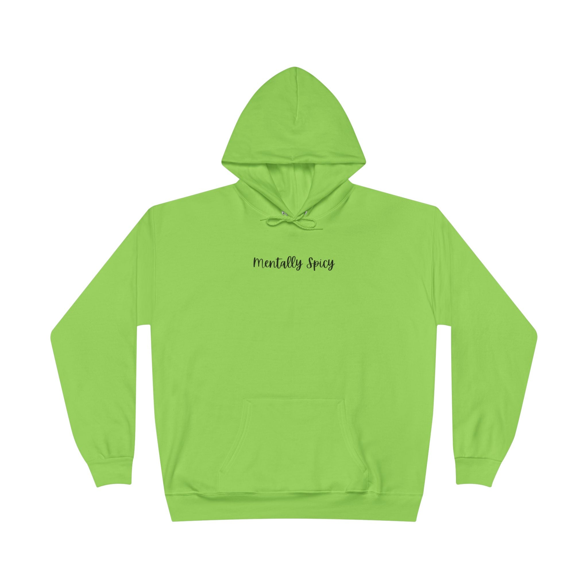 Ladies Pullover Hoodie Sweatshirt - Mentally Spicy  - light colors (relaxed fit)