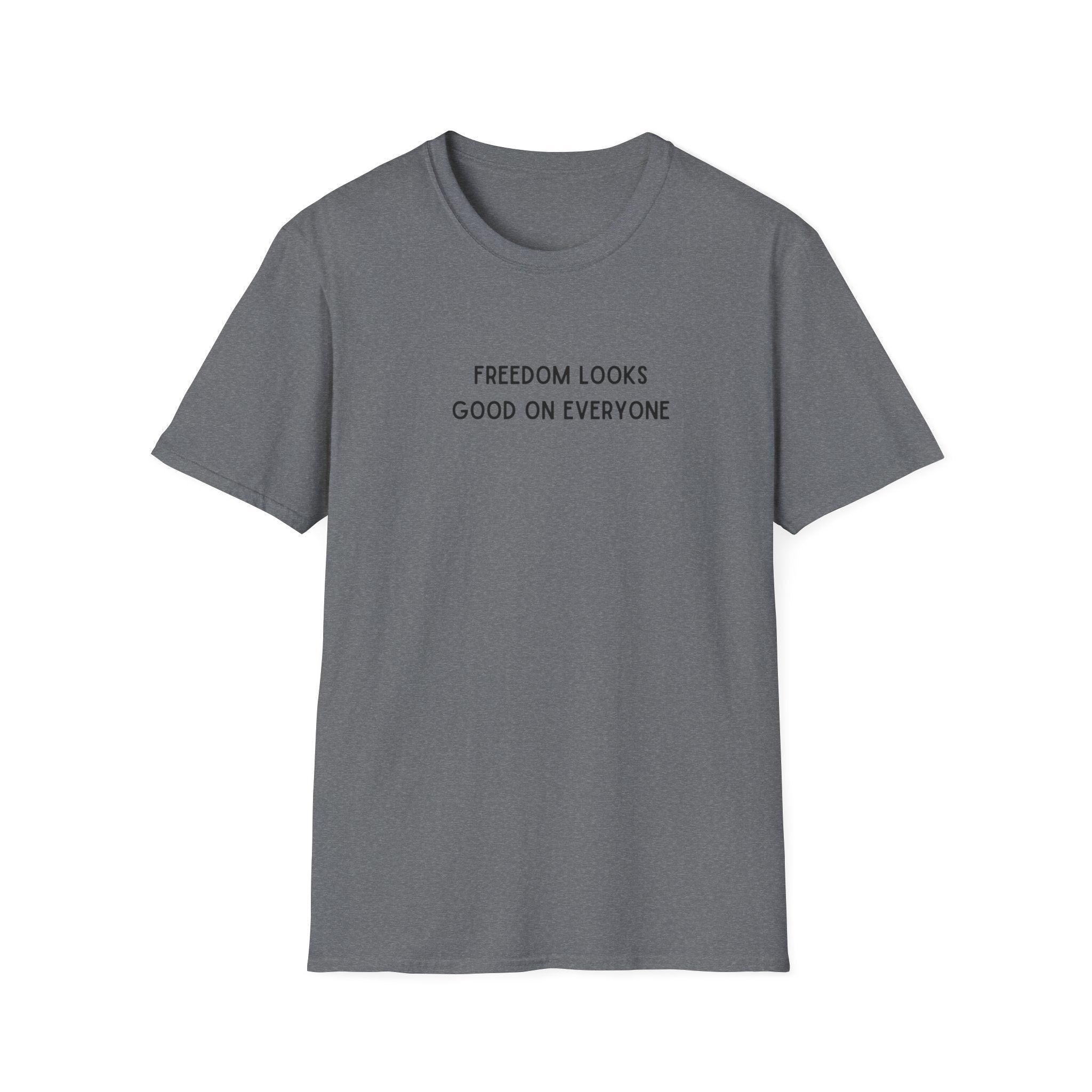 Mens Super Soft Relaxed Tee - Freedom Looks Good