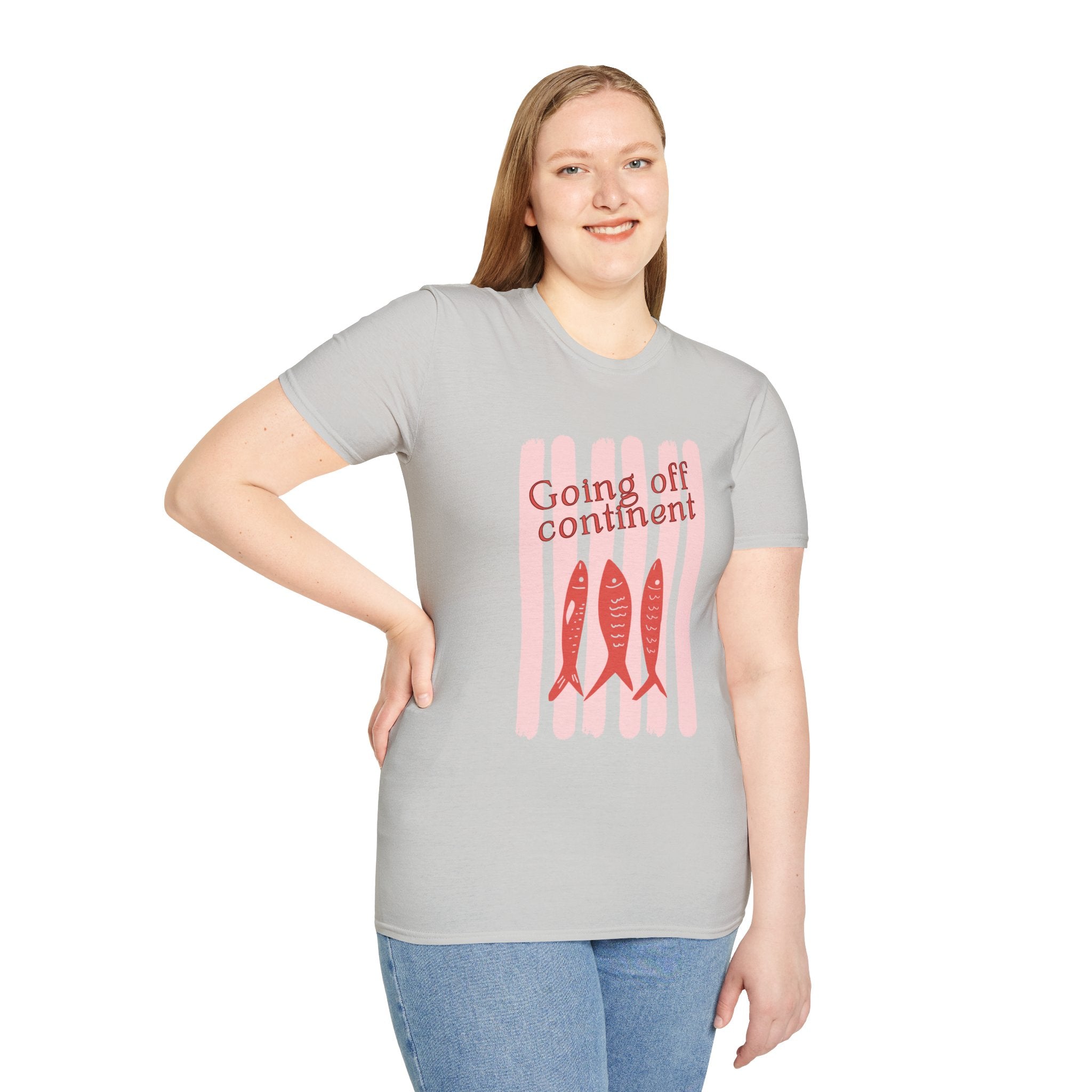 "Off Continent" Women's Relaxed Travel Tshirt