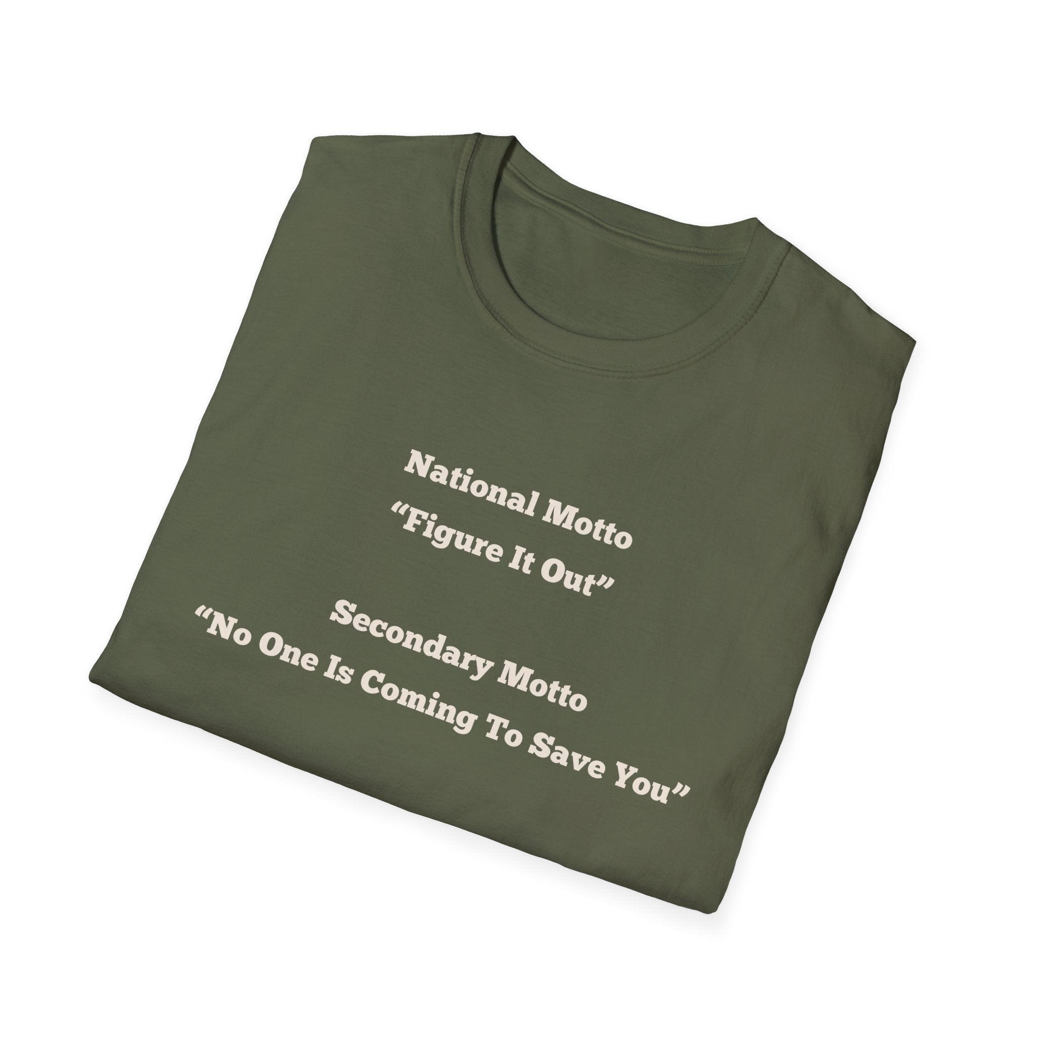 Men's Relaxed Tee - Motto Figure it Out