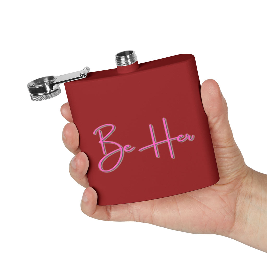 Stainless Steel Flask, 6oz - Be Her