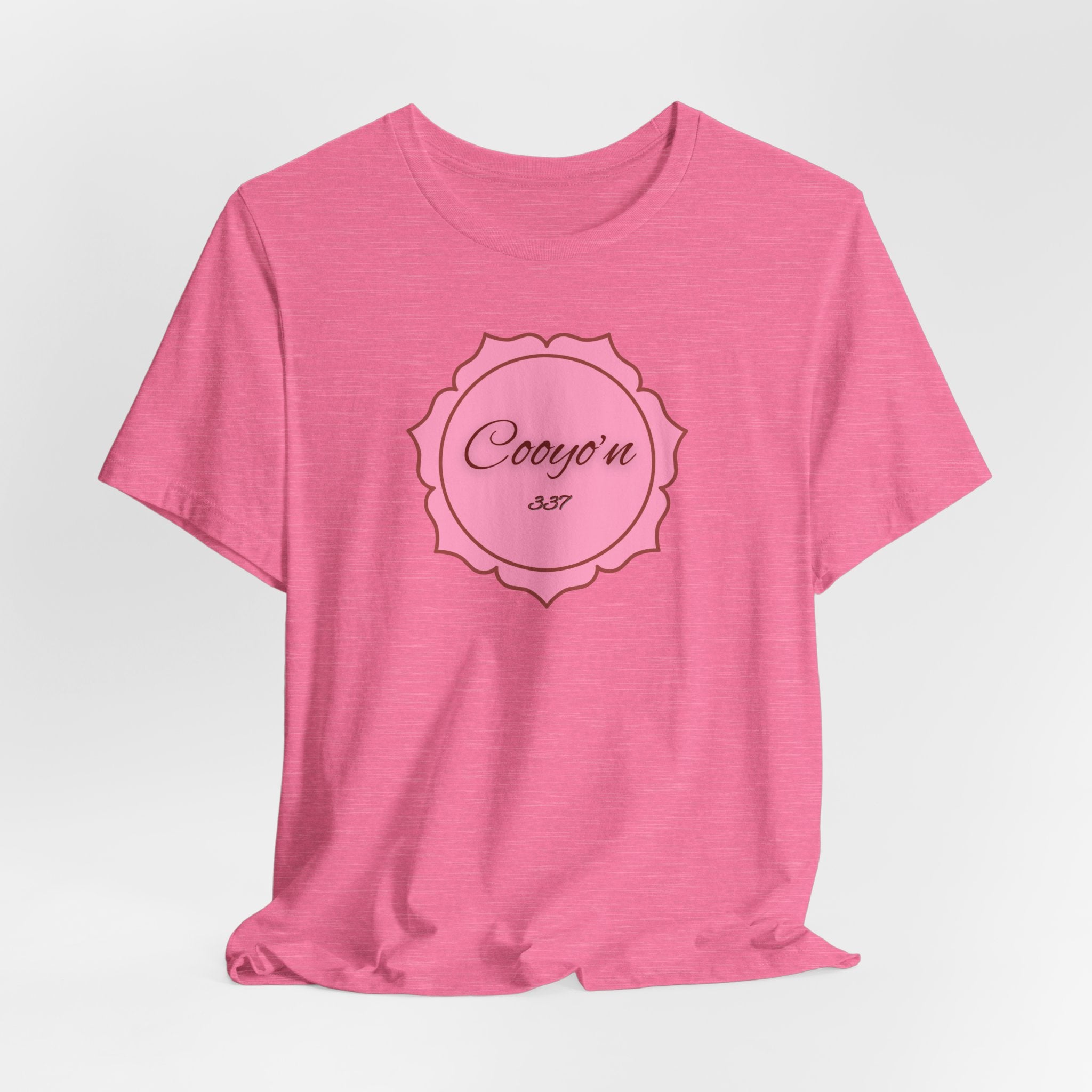 Ladie Soft Tee Perfect Fit - Couy'on in Pink 337
