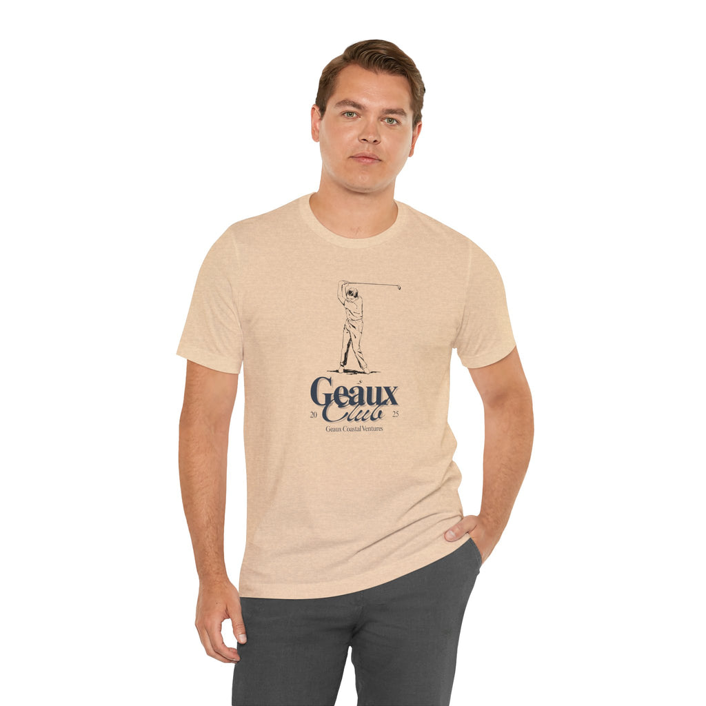 Men's Short Sleeve Tee - "Golf" "Geaux"